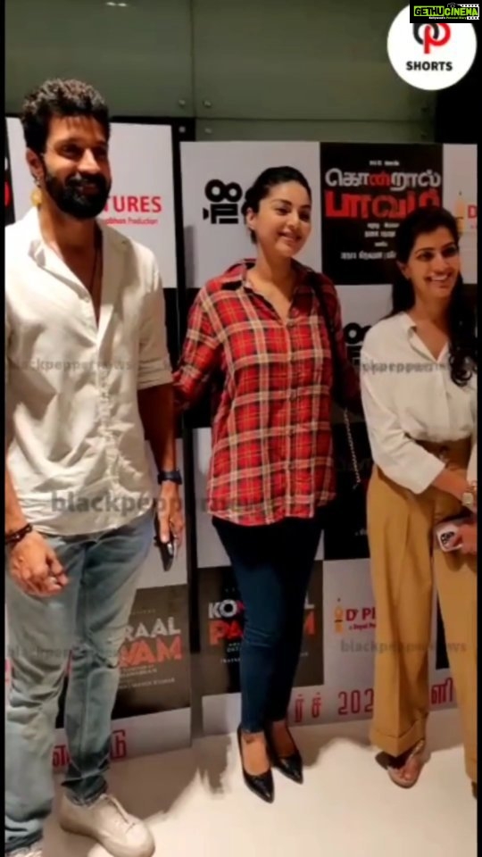 Sanam Shetty Instagram - Had the great pleasure of watching this gem of a film KONDRAAL PAAVAM 👏👏 A film like this comes our way only once in a while. Kudos to director @filmmaker_dayal_padmanabhan , @einfach.studios for such a spectacular creation 🌟 Very inspiring to see @santhoshprathapoffl 's consistent growth ..proving with each film that he is here to stay. No doubt that he will soon be one of the most sought after actors in Tamil. @varusarathkumar is an absolute treat to watch..can't help but be bowled over by her performance. Hope to see her more onscreen with such unique scripts. Charlie sir, Eashwari mam, actor @sendraayan make you feel right at home in their little universe. The solid screenplay is perfectly complimented by #Chezian sir's stunning visuals , @samcsmusic hauntingly memorable music. Releasing tomorrow. Don't miss it peeps! Best wishes to @saravanaspb @balaji_2888 VC @bingoobox @blackpeppernews @openmic_tamil @wikkitalks_official @ardormediaproductions @nammatimepass Edit @sanam_shetty_armyy #previewshow #kondraalpaavam #10thmarch #intheatres