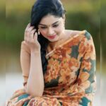 Sanam Shetty Instagram - அனைவருக்கும் இனிய தமிழ் புத்தாண்டு வாழ்த்துக்கள் 💐🌟 . . . Saree @6yarddrape Styling @shyn_fascino Clicks @adam_kae MUH @sujitha_makeup_artist Draping @the_thish Venue @the_french_town #happytamilnewyear
