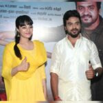 Sanam Shetty Instagram - Honoured to join the First Look promotions of YEVAN Film 🌟 Congratulations and best wishes to actor @dhileepan__pugazhendhi , director Durai murugan, actress Deepti Mane, actor Vijay, Music Director Sasitharan , DOP Sivaram, special guest actor @powerstarsrinivasan06 sir , Mrs. Pulamaiputthan Amma, Lyricist Madhura, Mohan sir, PRO @sivaprfactory , press & media. Wishing grand success to #Yevan. #yevanfirstlook #yevanthefilm💐 #april7 #intheatres