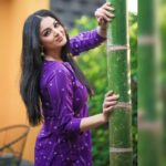 Sanam Shetty Instagram - Sometimes being solo saves you a lot of Dolo 🙆 . . Outfit & Styling @ival.amali Photography @adam_kae Edit @arvinthiyer MUH @monz_makeover Venue @darzaluxuryresorts #trendytuesdays #prettypurple #kurtacoords #cottonkurta #summerstyles