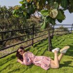 Sanaya Irani Instagram – The grass was not greener on the other side….. so I chose to lay right here 😉.
