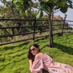 Sanaya Irani Instagram - The grass was not greener on the other side….. so I chose to lay right here 😉.