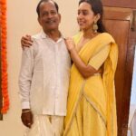 Sanchana Natarajan Instagram - Happy birthday to the man we love the most❤️. There is no one like you appa🥹😘 #no.1