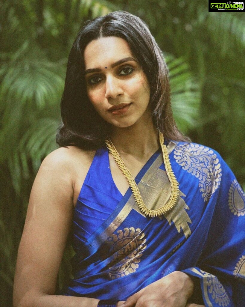 Sanchana Natarajan Instagram - வண்ணக்கிளி 🦋 Blouse- @razak_creations