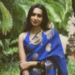 Sanchana Natarajan Instagram - வண்ணக்கிளி 🦋 Blouse- @razak_creations