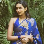 Sanchana Natarajan Instagram - வண்ணக்கிளி 🦋 Blouse- @razak_creations