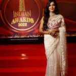 Sanchita Shetty Instagram - Awards are always special Respect & Love ❤️ * Most Attractive actress of the year * Event : @indian_media_works @zerogravityphotography Makeup & Hair @makeup_by_jayanthi #sanchita #sanchitashetty #spreadlovepositivity ❤️