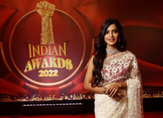 Sanchita Shetty Instagram - Awards are always special Respect & Love ❤️ * Most Attractive actress of the year * Event : @indian_media_works @zerogravityphotography Makeup & Hair @makeup_by_jayanthi #sanchita #sanchitashetty #spreadlovepositivity ❤️