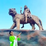 Sanchita Shetty Instagram - Grateful to my ancestors for praying and receiving blessings of Male Mahadeshwara. He is my Kula Devatha from before I was born and have grown up visiting MM hills revering him and praying to Mahadeshwara Swami 🙏 Now I am so blessed to witness his 108 feet statue that radiates loving energy healing the body and mind. I invite you to visit MM hills on the Karnataka-Tamil Nadu border and experience it for yourself. Heartfelt thanks to the Mahadeshwara temple team of Nagesh, Soma & Mallikarju Sir for the special darshan and taking care of me & my family. We are grateful for your kind gesture🙏 May you also visit MM hills and be spiritually uplifted. Family : @amarrshetty @omkar_cutipie @poojaamarr_official #malemadeswaratemple #mmhills #lordshiva #shiva #omnamahshivaya #spiritual #spirituality #spiritualgrowth #spiritualjourney #heal #spiritualhealing #devotion #transformation #motivational #sanchita #sanchitashetty #spreadlovepositivity ❤️