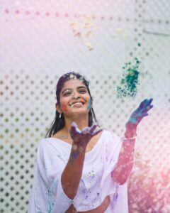 Sanchita Shetty Instagram - Enjoy the colours of Life❤️ 
Happy Labour day 🙏

#PC : @travellingsouljour 📸 
#Costume : @emouvante_fashion 
#happylaboursday #labourday #labour #colours #hardwork #motivation #strong #success #peace #joy #love #sanchita #sanchitashetty #spreadlovepositivity ❤️