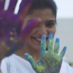 Sanchita Shetty Instagram – Keep smiling ❤️ 

 #PC : @travellingsouljour 
#Costume : @emouvante_fashion 

 #throughback #holidays #holi #colours #colourful #colourfullife 
#motivation #strong #success #peace #joy #love #sanchita #sanchitashetty #spreadlovepositivity ❤️
