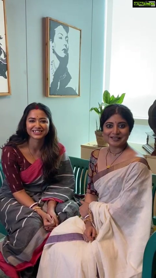 Sandipta Sen Instagram - সম্পূর্ণা আর অপর্ণা যখন একসঙ্গে বলছে, তখন কীভাবে আমরা অমান্য করতে পারি? 😍 #Noshtoneer trailer out now | Series directed by @aditiroyz premieres on 9th June, only on #hoichoi. @sandiptasen @sohinisarkar01