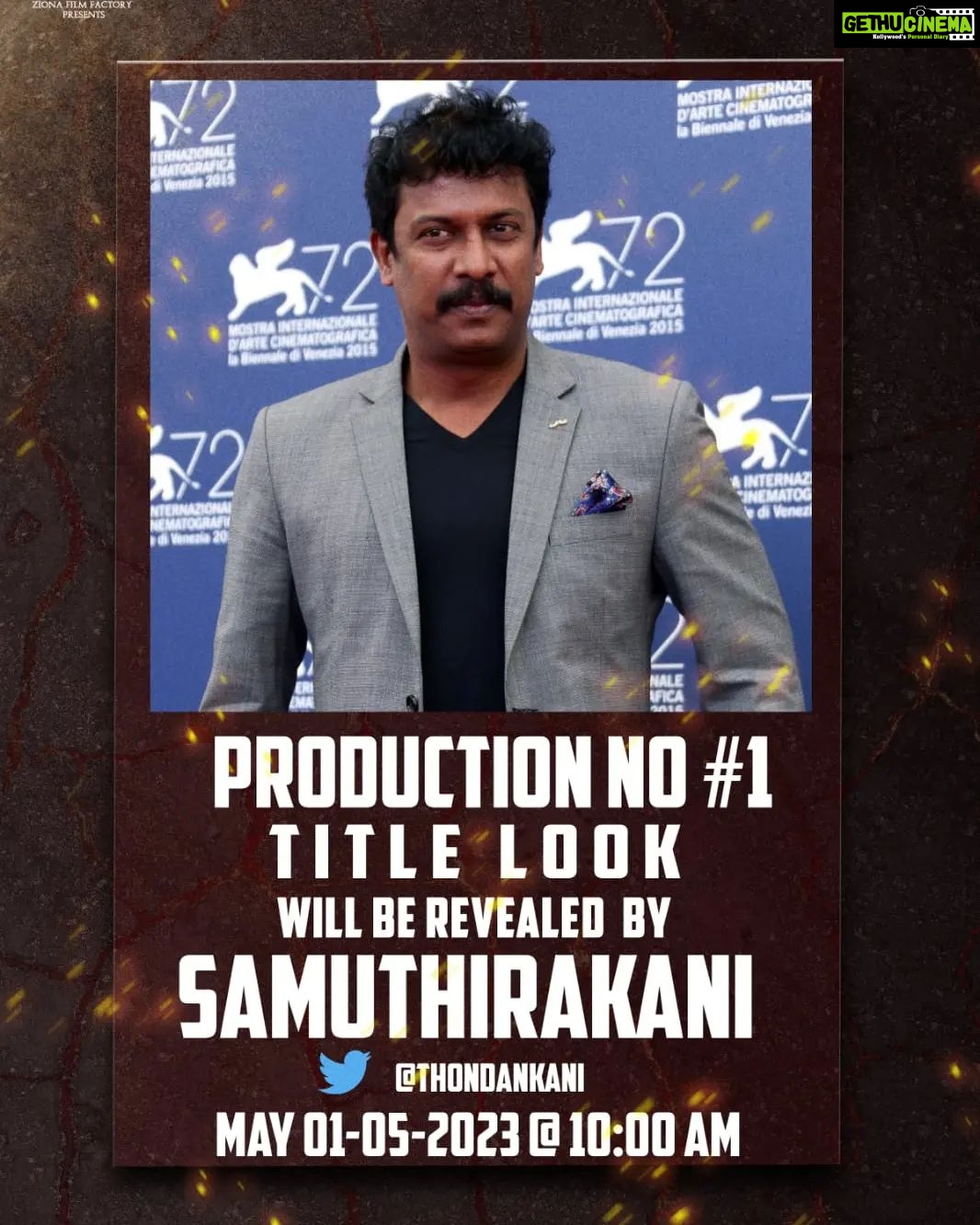 Sandra Amy Instagram - Prajin nextπππ½οΈπππ§Ώ Title look revealed by ikonic celebrities of tamil cinema tomorrow ππ§Ώ