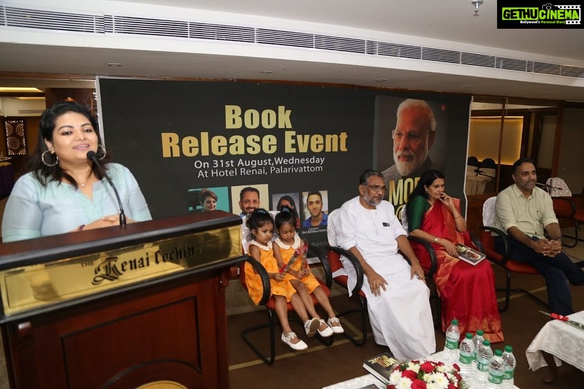 Sandra Thomas Instagram - Modi @20 Book Launch It briefly explains that one should think and dream big and must have the determination to make those dreams a reality. The master craftsmanship of hard work. This book is an evaluation of 20 years of @narendramodi, penned by some of the finest contemporary brains; including the Bharat Ratna awardee Lata Mangeshkar, Ajit Doval, Amit Shah, Dr Barai, Nandan Nilekani, Sadhguru, Sudha Murty, Dr S. Jaishankar, P.V. Sindhu. #booklaunch #bookstagram #author #newbook #books #authorsofinstagram #book #bookrelease #writersofinstagram #writer #booklover #publishing #readersofinstagram #amazon #bookmarketing #booklovers #newrelease #childrensbooks #ebook #authorlife #bestseller #booksofinstagram #kindle #newbooks #bookish #amwriting #reading #writingcommunity #writers #authors