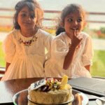 Sandra Thomas Instagram - Thankakolusu turned four ❤️ Outfit : @fj.needle.art #birthdaygirl #birthday #happybirthday #birthdaycake #love #birthdayparty #birthdayboy #party #cake #happy #thbirthday #instagood #celebration #family #photography #balloons #friends #photooftheday #instagram #babygirls #beautiful #birthdaycelebration #birthdaywishes #celebrate #birthdaygift #like #fourthbirthday #cakedecorating #yearsold #fashion Vivanta By Taj , Srinagar
