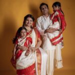 Sandra Thomas Instagram - Our special day 📷: @pournami_mukesh_photography Outfit : @meenumjoseph Stylist : @joe_elize_joy Curator: @nivethithasanjay Assisted by : @sanliya_sabu Makeup : @zara___makeover Blouse stitched by : @edesignsbythasneem Studio : @maxxocreative #familyportrait #family #portrait #familyphotography #photography #love #familyphotographer #familyphoto #portraitphotography #familyportraits #familytime #familyphotos #photographer #photooftheday #familyphotoshoot #canon #familyfirst #art #familylove #familygoals #lifestylephotography #newbornphotography #kids #photoshoot #portraits #supernaturalfamily #toddlers #kidsphotography #familysession #thankakolusu