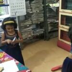 Sandra Thomas Instagram - Attention peeps, if any of u planning to call me for any function please be ready with some students to listen to my girls stories and u will get an extra bonus of cleaning staff as well. This is about last weekend’s book launch function at Gothuruth with dear friend @anumolofficial #booklaunch #library #thankakolusu #supernaturalfamily #kids #children #motherhood