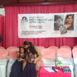 Sandra Thomas Instagram - Attention peeps, if any of u planning to call me for any function please be ready with some students to listen to my girls stories and u will get an extra bonus of cleaning staff as well. This is about last weekend’s book launch function at Gothuruth with dear friend @anumolofficial #booklaunch #library #thankakolusu #supernaturalfamily #kids #children #motherhood