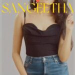 Sangeetha Bhat Instagram - Thank you for this edit @santhoshgowdaa_ loved it❤️ #sangeethabhat #sangeethabhatsudarshan #vilambaraidaiveli #trendingvilambaraidaivelai Bangalore, India