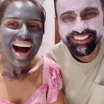 Sangeetha Bhat Instagram - Seramor❤️❤️❤️ Our pamper session on our 7th wedding anniversary, using @seramorindia by @dr_vishakha_iyer It has this smooth texture which is easy to smear on skin, leaves you feeling soothing and has flavours for every skin type… Loving it… Loved the fragrance. It is cruelty free, made with natural ingredients, suits every skin type, available in travel packaging aswell. Easy hassle free to carry…. @dr_vishakha_iyer thank you🥰😘 @sudarshan_rangaprasad love you😘😘😘 #sangeethabhat #sangeethabhatsudarshan #sudarshanrangaprasad #seramor #facepack Bali, Kuta, Indonesia