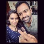 Sangeetha Bhat Instagram – ಮತದಾನ ನಮ್ಮ ಹಕ್ಕು ಮಾತ್ರವಲ್ಲ, ಕರ್ತವ್ಯವೂ ಹೌದು….
We Cast our votes!👆🏻🫶🏻
@sudarshan_rangaprasad @sangeetha_bhat #voting2023 #election2023 #sangeethabhat #sangeethabhatsudarshan #sudarshanrangaprasad Bangalore, India
