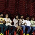 Sangeetha Bhat Instagram - Photo dump from the launch of title and first look poster of #klaantha with my amazing team….. @vaibhavprashanth @vignesh_m_officiall @praveenjain_comedykiladi @raghurj_choreographer #sangeethabhat #sangeethabhatsudarshan Renukamba Studio, Malleshwaram