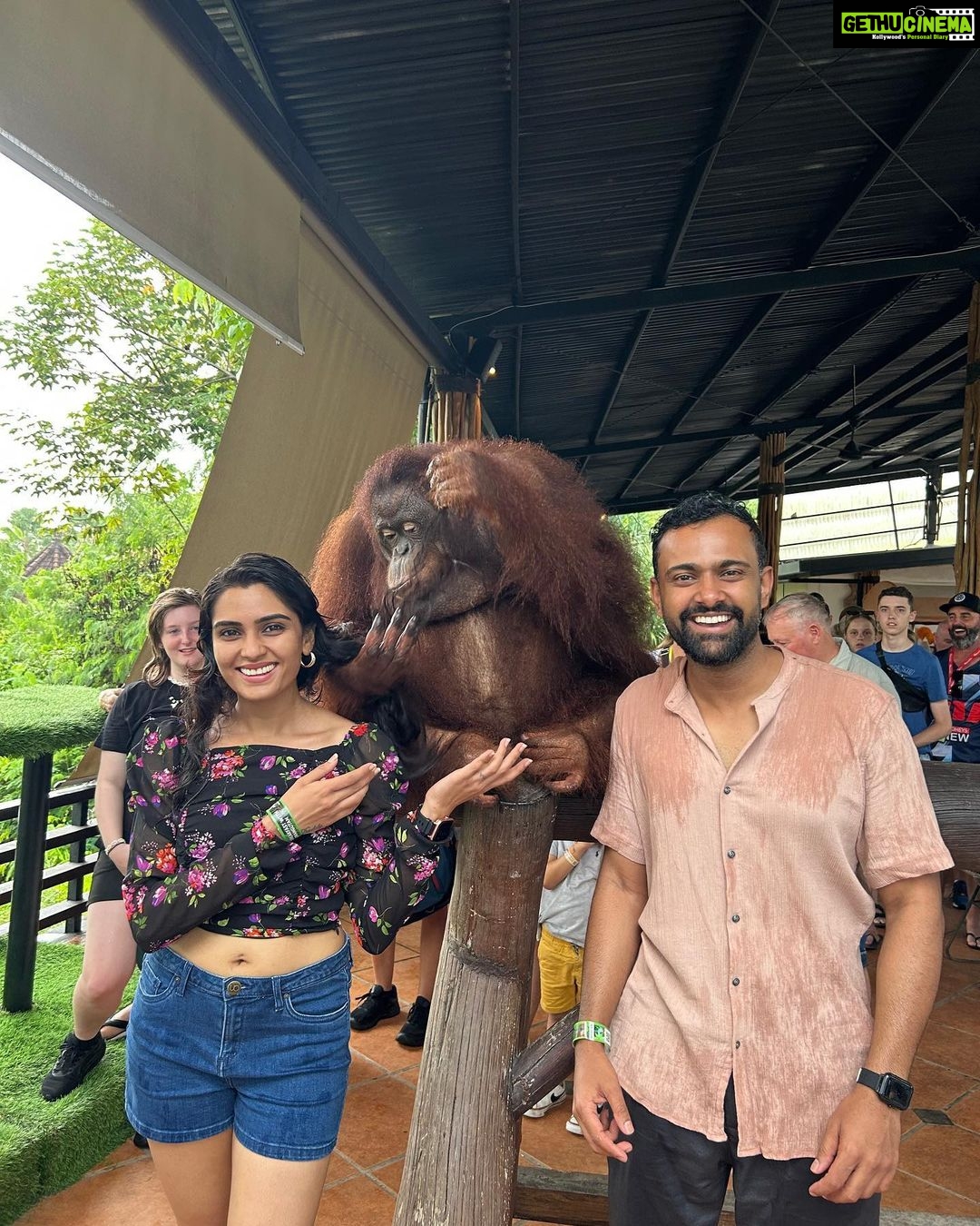 Sangeetha Bhat Instagram - Photo dump-1๐ @sudarshan_rangaprasad ๐ Swipe<> #sangeethabhat #sangeethabhatsudarshan #indonesia #bali #ubud #kintamani #tegalalangriceterrace #tegenunganwaterfall #kapiluwak #tirtempultemple #mountbatur #balizoo Bali, Indonesia
