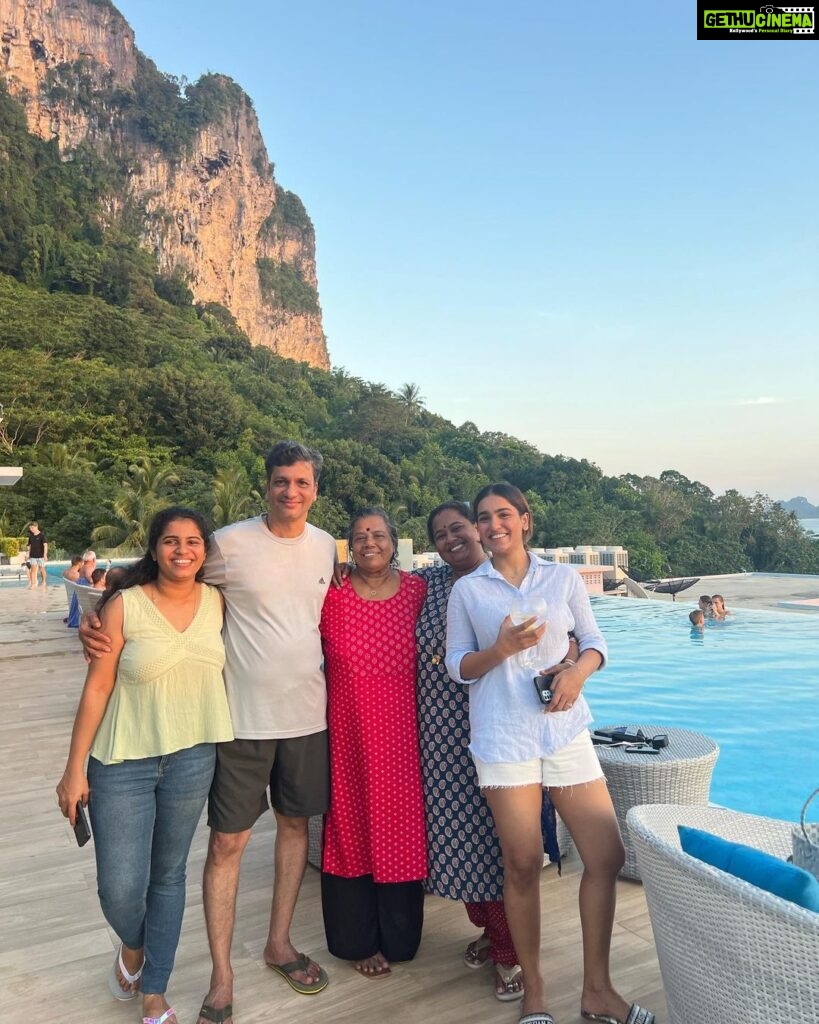 Saniya Iyappan Instagram - #TB #2022 A holiday experience of a lifetime, spent 4 days in incredible krabi with my family and had the most wild experiences and made memories I’ll hold on to forever! It was the perfect mix of fun and relaxation. Thank you @smittenholidays - for planning the most perfect break for us! We had the best time….🫰🏻❤️ Krabi, Thailand