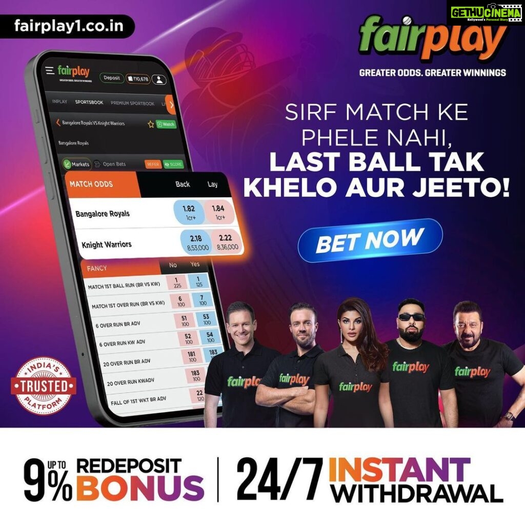 Saniya Iyappan Instagram - Use Affiliate Code SANI300 to get a 300% first and 50% second deposit bonus. Gujarat and Chennai face off in the Qualifier 1 of the IPL to race to the finals. Join the excitement on FairPlay and predict the performances of your favourite teams and players through 400+ fancy market options. Get a 5% loss-back bonus on every match this IPL and withdraw your earnings 24x7 . Visit the link to place your bets now! Register today, win everyday 🏆 #IPL2023withFairPlay #IPL2023 #IPL #CSKvsGT #Cricket #T20 #T20cricket #FairPlay #Cricketbetting #Betting #Cricketlovers #Betandwin #IPL2023Live #IPL2023Season #IPL2023Matches #CricketBettingTips #CricketBetWinRepeat #BetOnCricket #Bettingtips #cricketlivebetting #cricketbettingonline #onlinecricketbetting