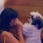 Sanjana Anand Instagram - To the boss of my family✨ Happy Birthdayyyy !! 🐾 I have literally pages to write about what difference this lil baby has made to my life ... My pure bundle of joy and peace ...!!!! ✨♥️ I just got lucky ✨extremely lucky , Ive got the charlie of my life ♥️ #lexy♥️ #dogmom