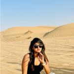 Sanjana Anand Instagram – Attachment1📎 : Dubai ✈️ Dubai Safari Dessert