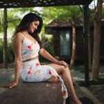 Sanjana Anand Instagram - Own Lane , Own Pace ! 🍂 . . Pc : @suhas_sapthagiri Wearing: @laxmikrishnaofficial Mua : @prashanthmakeover Livingreen projects pvt ltd