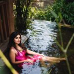 Sanjana Anand Instagram - Forever Writing a story in my head 💭 . . Pc : @suhas_sapthagiri Mua : @prashanthmakeover Wearing : @laxmikrishnaofficial Livingreen projects pvt ltd