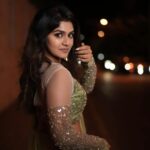 Sanjana Anand Instagram - Wild Thoughts🌪️ Pc: @suhas_sapthagiri Wearing : @nineonine_designstudio Mua : @rashmi_makeover_artistry