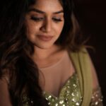 Sanjana Anand Instagram - Wild Thoughts🌪️ Pc: @suhas_sapthagiri Wearing : @nineonine_designstudio Mua : @rashmi_makeover_artistry
