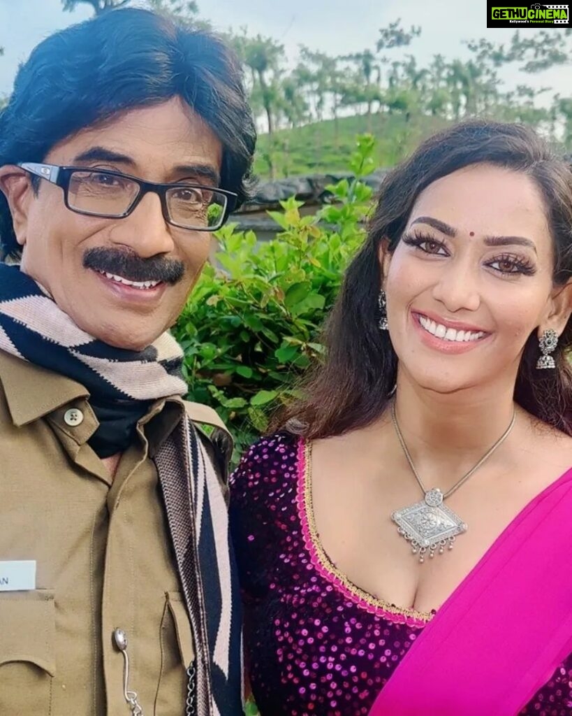 Sanjana Singh Instagram - I was deeply saddened to hear about the passing of Manobala sir, a talented and beloved member of the entertainment industry. Manobala sir was a true icon in the world of film and television, and his contributions to the industry will always be remembered. He brought joy and laughter to countless audiences throughout his career, and his presence on and off screen will be sorely missed. I am in deep pain and grief that working with him in my career has ended so soon. May the memories of him bring us comfort and strength in the days ahead. @manobalammahadevan