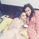 Sanjana Singh Instagram - Belated happy birthday to you sweetheart ❤️ Hope you had a blast 💥 Loads of love and positivity to you my cuteness 😘🤗 And loads of love to baby shinchan too ❤️