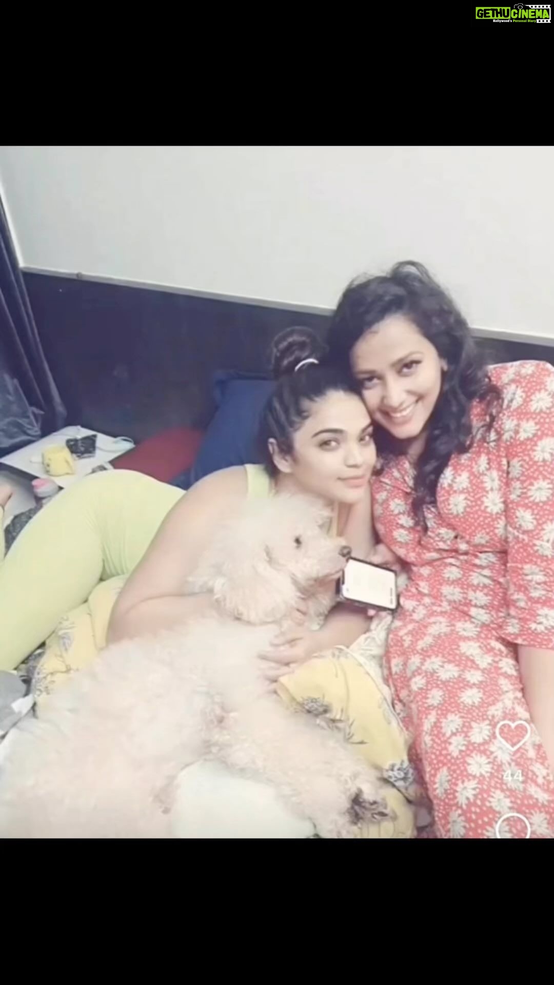 Sanjana Singh Instagram - Belated happy birthday to you sweetheart ❤️ Hope you had a blast 💥 Loads of love and positivity to you my cuteness 😘🤗 And loads of love to baby shinchan too ❤️
