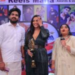 Sanjana Singh Instagram - Biggest Award Event in Chennai REELS MAFIA success of REELS MAFIA #reelsmafia #mcrshopping #nammaott #remo_international_college #yourbackersfoundation #yourbackers #yourbackerssiragugal #a2b #scissors @mcrshopping @nammaott2 @remo_international_college @yourbackersfoundation @yourbackers_siragugal @yourbackers @a2b.official @scissors_studio_academy @clickfactory_photography