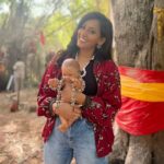 Sanjana Singh Instagram - At shooting (30/12/2022 ) Thank you for giving me joy and happiness this year. I bid you farewell and welcome another new year with lot of wishful thinking and hope. Goodbye 2022 .. Pedappai, Tamil Nadu, India