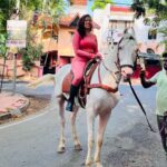 Sanjana Singh Instagram - Horseback riding was the closest I ever came to dreaming while perfectly awake, so strong was the sensation that being with a horse was my kind of heaven. ( @iamelaelavarasan I am immensely grateful for the extraordinary horse riding class you provided. Your expertise, guidance, and passion created an unforgettable experience. Thank you for sharing your knowledge, nurturing our skills, and igniting a deep appreciation for the art of equestrianism. Your dedication and care in teaching left an indelible mark, and I am truly thankful for the incredible journey you led us on. ) Chennai, India