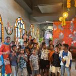 Sanjjanaa Instagram - @ponnusamy.india restaurant is the best in banglore city for chettinad food , These kids from Yukta foundation are orphans and they Are very close to me , Sanjjanaa Galrani Foundation always tries our best to help them in every way possible and we always have picnics together once in 2 - three months. Want to join me next time. ? Bangalore, India