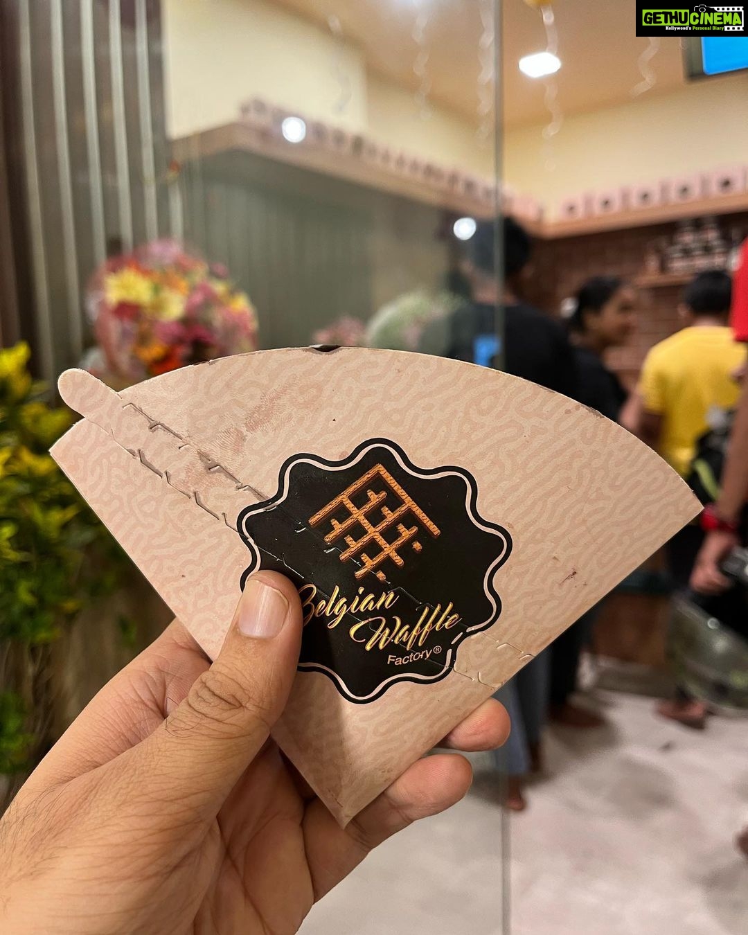Sanjjanaa Instagram - It was a pleasure working with you @sanjjanaagalrani at the launch of belgium waffles in HSR. Look forward for more amazing associations. All the peeps in bangalore go try out the amazing new waffles place in HSR - The Belgium waffles Factory #sanjjanagilrani #waffles #launchday #wafflesfactory #indianactor #sanjjana #explore #belgiumwaffles #bangalorefoodies #launchspecial #celebrity