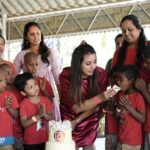 Sanjjanaa Instagram - Beautiful moments from yesterdays get together of @sanjjanaafoundation #sanjjanaagalranifoundation supporting these wonderful orphan kids from #yuktafoundation . I must say that Fun World is one of the finest and most convenient holiday location it is right in the centre of the city in #nammabengaluru … and every thing is so economically well priced .. it’s a very well maintained theme park with very good hygiene levels with their water rides as well . taking this lovely kids there and entertaining them just enlightened my entire New Year. I hope my new year 2023 is filled with such meaningful happy moments which melt my heart . #sgf #SanjjanaaGalraniFoundation #princealarik #sanjjanaafoundation #nonprofitorganization #ngo #banglorecity #kannadaactresses #teluguactress #charityforlife Outfit from @momzjoy @cakes_confetti_by_sangeetha @goldenpearl.events thank you for your support and Coordination. @sachinnanjegowda.official 🎥 thanx for the lovely pics . Karnataka, Bangalore