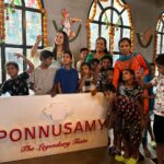 Sanjjanaa Instagram - @ponnusamy.india restaurant is the best in banglore city for chettinad food , These kids from Yukta foundation are orphans and they Are very close to me , Sanjjanaa Galrani Foundation always tries our best to help them in every way possible and we always have picnics together once in 2 - three months. Want to join me next time. ? Bangalore, India