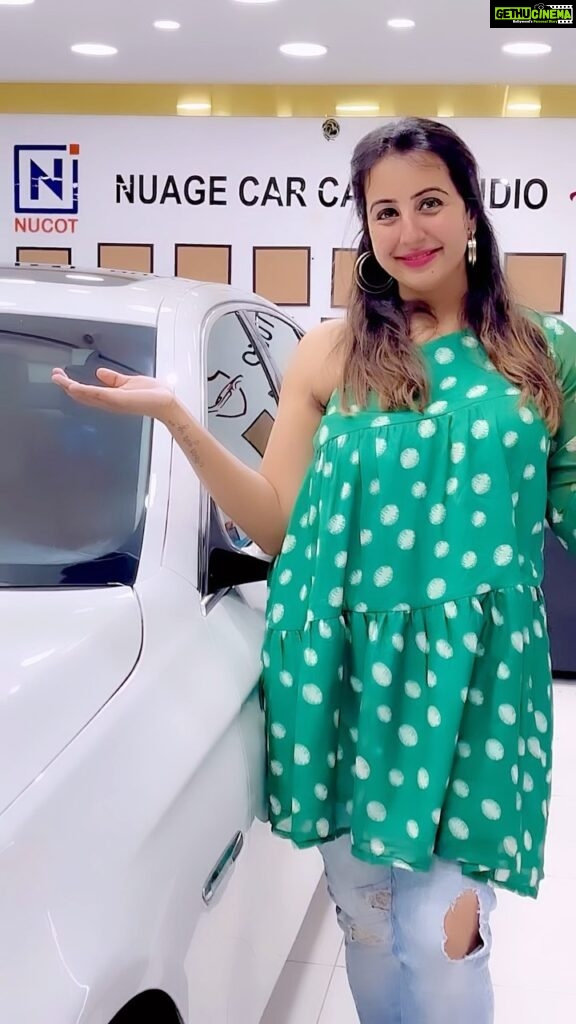 Sanjjanaa Instagram - I am a complete maintenance freak. It might be my own maintenance or even the maintenance of my car , I trust only @nuagecarcarestudio completely when it comes to the maintenance and grooming of my car may it be the exterior and interior #nuagecarcarestudio does the best job .. #bengaluru #indiranagarbengaluru Karnataka, Bangalore