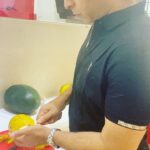 Sanjjanaa Instagram - Here we are wishing my Most favourite & ur @princealarik ‘s Most favourite person a very happy Father’s Day … thank u to be such a active parent in the journey of parenting Dr.Azeez sir . ❤️❤️❤️ 🧿🧿🧿🧿🧿 Karnataka, Bangalore