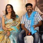 Sanjjanaa Instagram - So I happened to travel to Chennai yesterday for just 10 hours to be the guest of honour at this particular event ❤️ It was wonderful to be hustling a quick visit … for audio release of the tamil version of #cottonpetegate , produced by R . S productions . Directed by y Rajkumar , Wishing debutant @venugopal a all the very best … Saree & designer blouse by @iyra_designstudio , Hair & make up by @ckkumaravel ‘s @nails.n.beyond ❤️ Karnataka, Bangalore