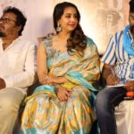 Sanjjanaa Instagram - So I happened to travel to Chennai yesterday for just 10 hours to be the guest of honour at this particular event ❤️ It was wonderful to be hustling a quick visit … for audio release of the tamil version of #cottonpetegate , produced by R . S productions . Directed by y Rajkumar , Wishing debutant @venugopal a all the very best … Saree & designer blouse by @iyra_designstudio , Hair & make up by @ckkumaravel ‘s @nails.n.beyond ❤️ Karnataka, Bangalore
