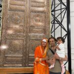 Sanjjanaa Instagram - It was a very beautiful time that we spent in the holy place #mecca , celebrating my first your birthday with mom @sanjjanaagalrani & dad … so we visited the factory where the cloth which is Manufactured and changed every year .. on the holy kaba is made . it was a blessing for us that my first birthday was arranged so well by @mufazzal_cosmic ❤️ Ibrahim ji … thank you for the 😍 experience. We will always remember you in our prayers. - @princealarik . Mecca, Saudi Arabia